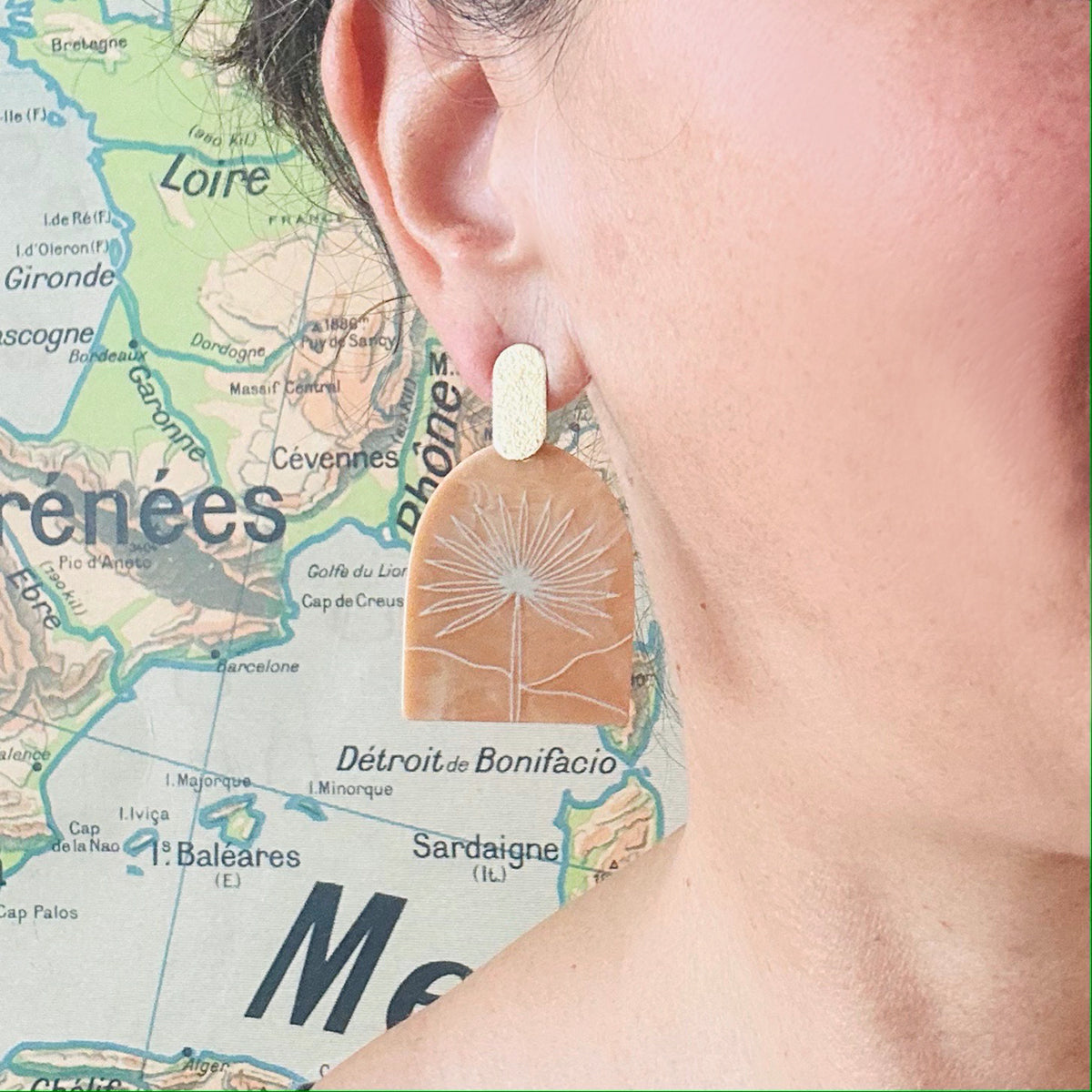 Desert earrings