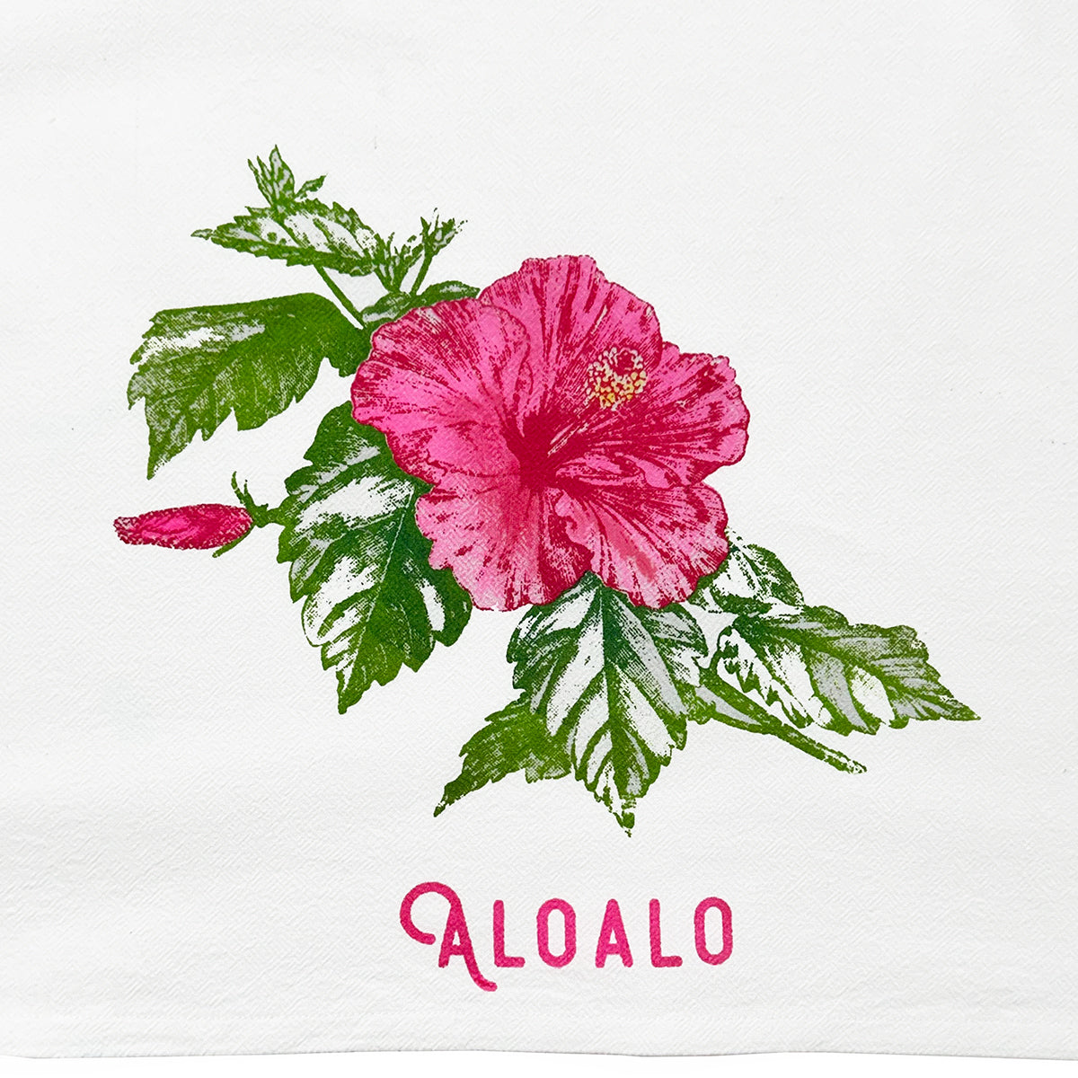 Hibiscus towel