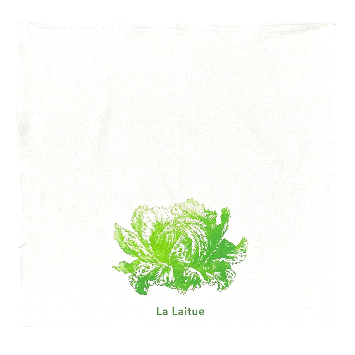 Lettuce Hand made dish towel