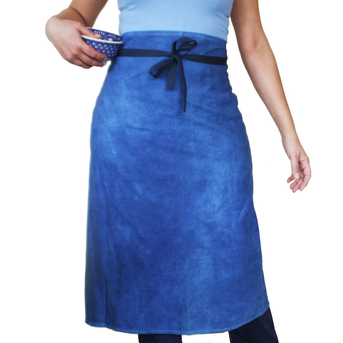 Natural Indigo Waist Apron
