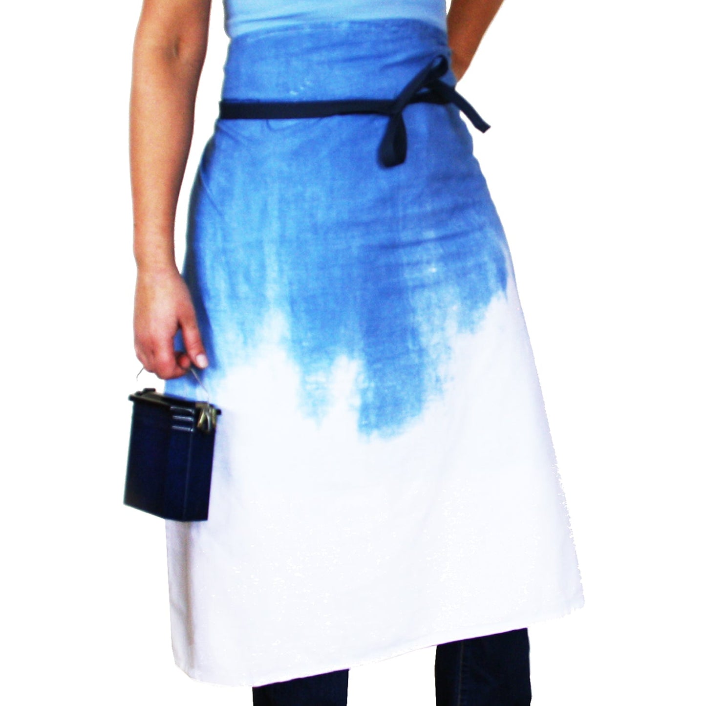 Natural Indigo Waist Apron