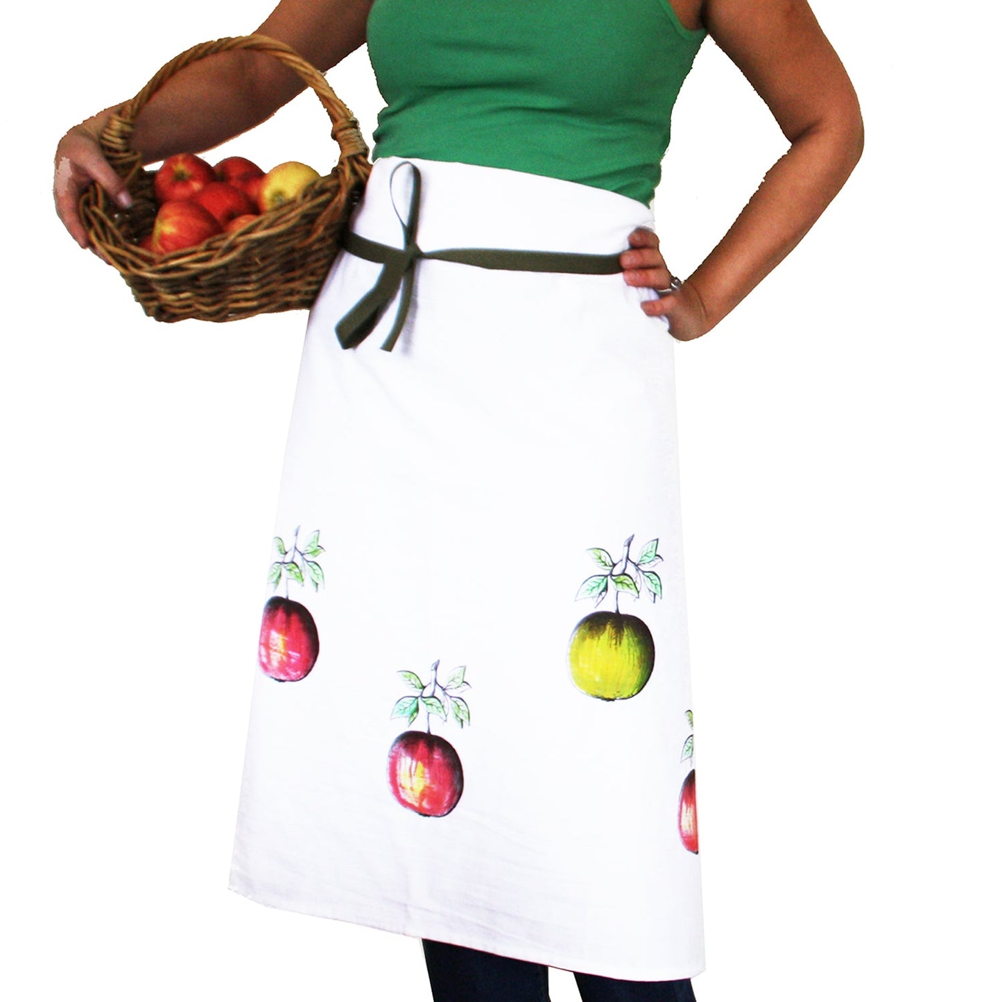 Apples Waist Apron
