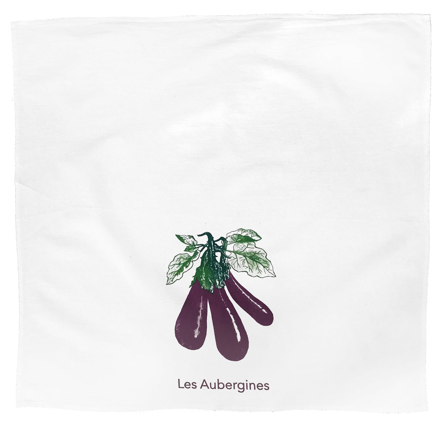 Eggplant Vegetable Kitchen Towel
