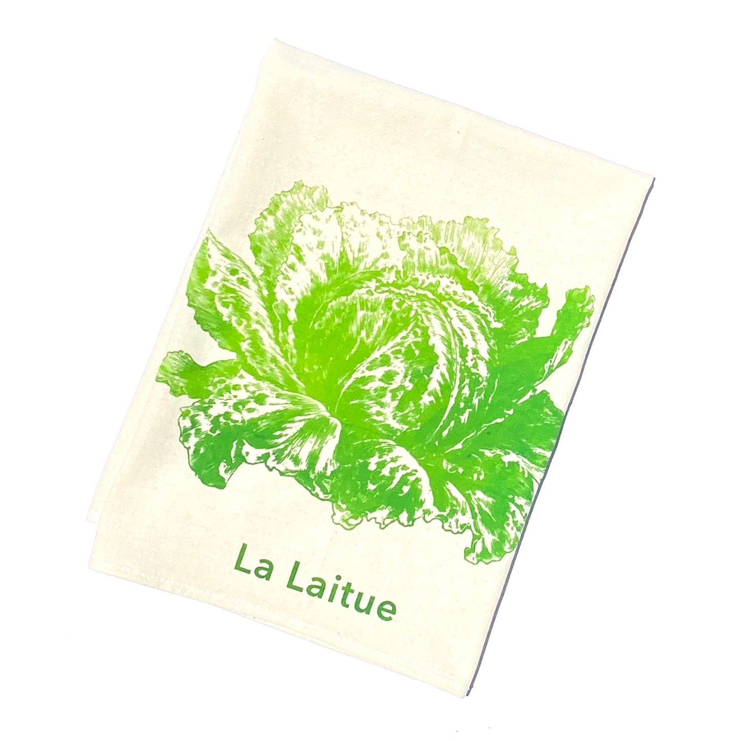 Lettuce Hand made dish towel