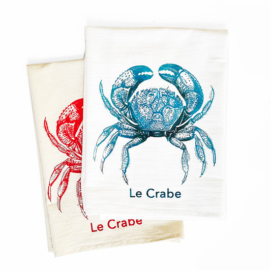 Crab Cotton Towel