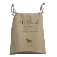 'My world' Educational Organic Cotton Play Mat