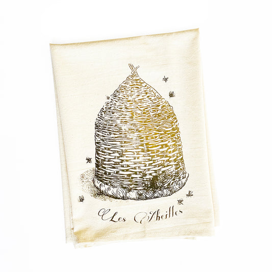Bees and Beehive Cotton Towel