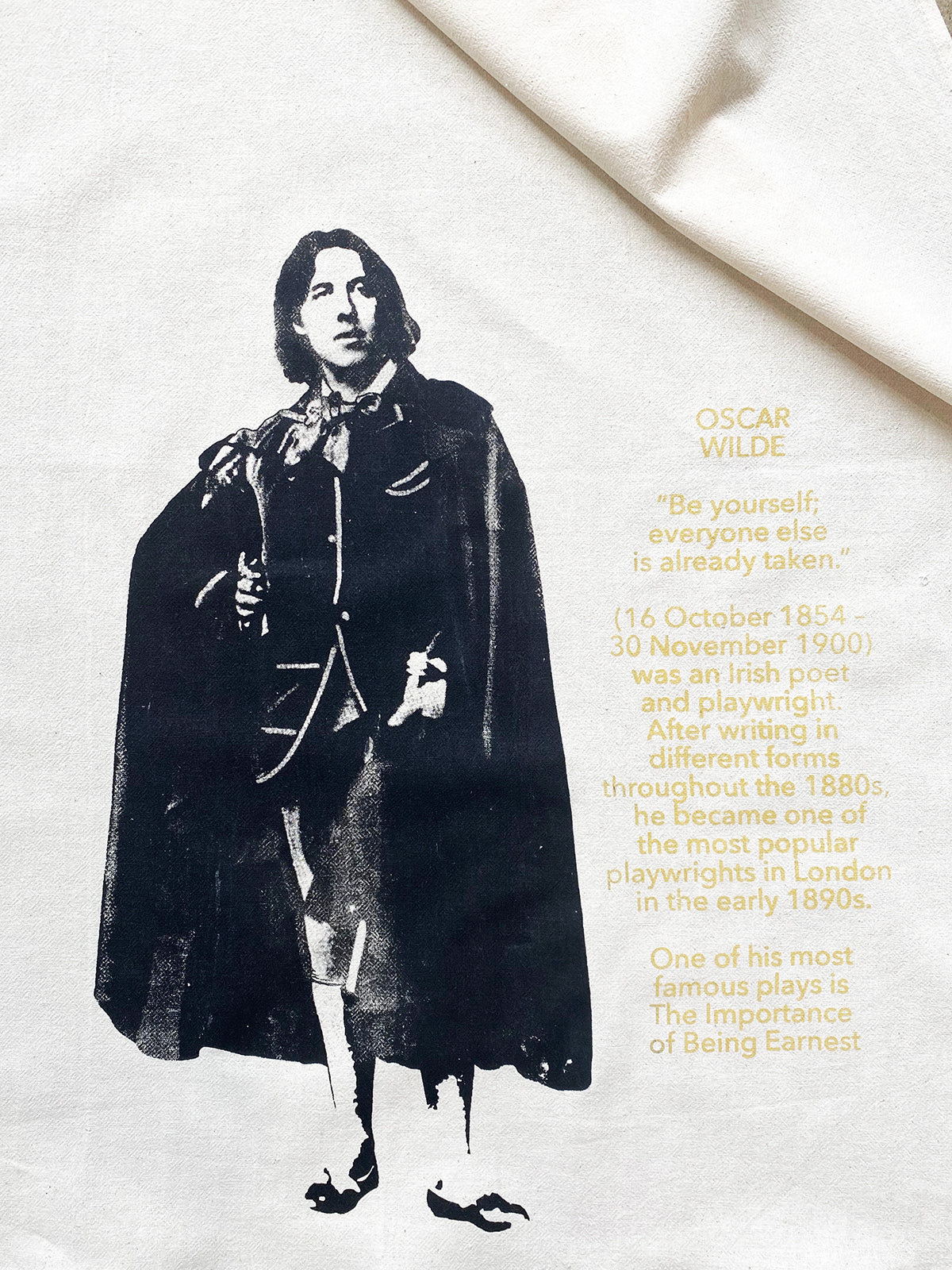 Oscar Wilde Icon Towel Doll
