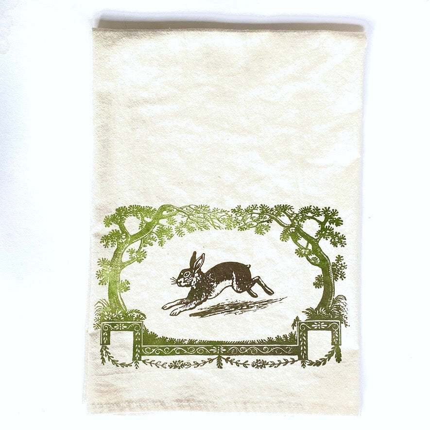 The Vintage Rabbit Cotton Towel