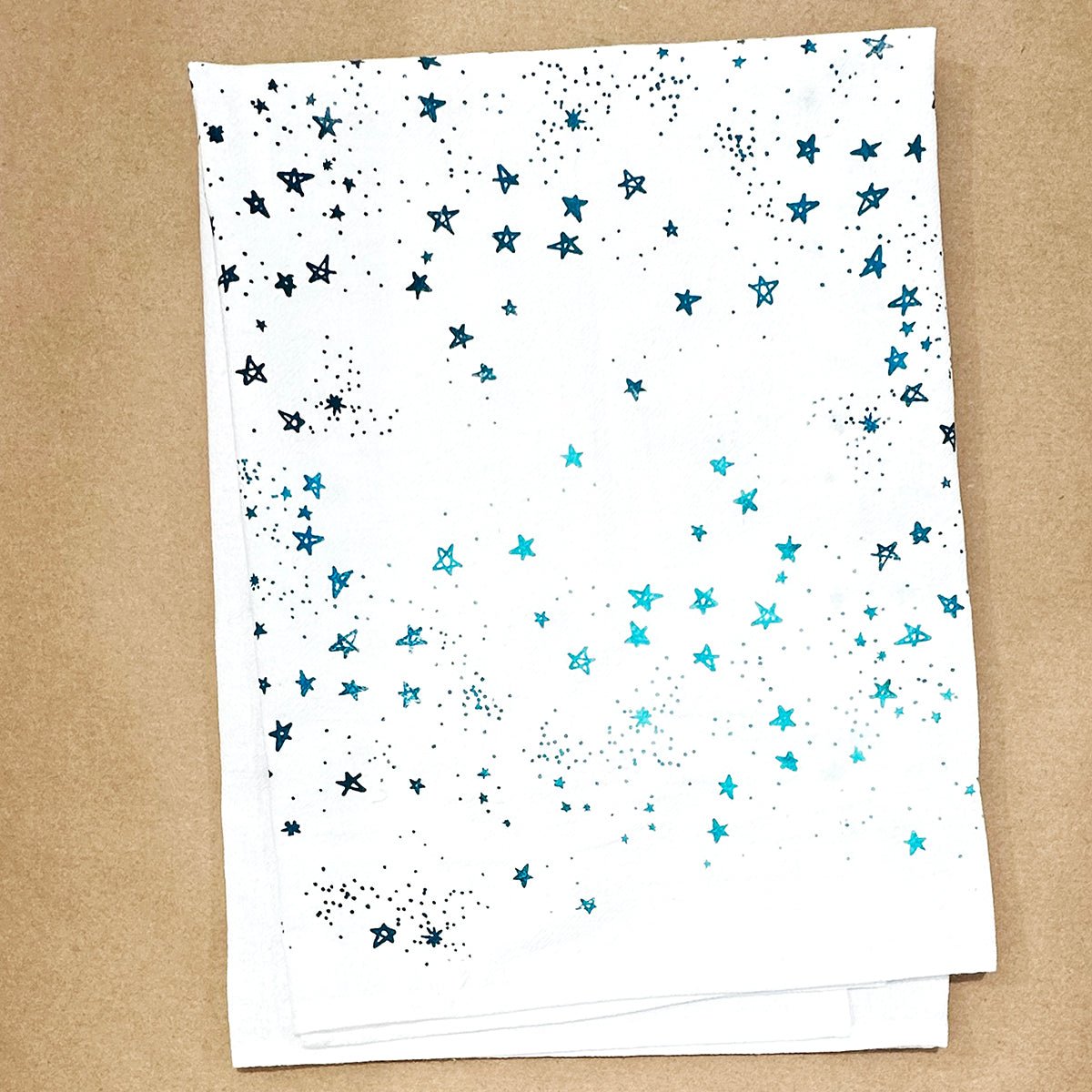 Stars twilight design Towel