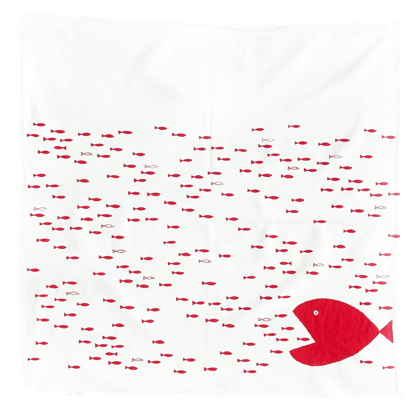 Small Fish Big Fish Towel