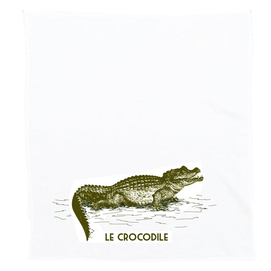 Alligator Cotton Towel