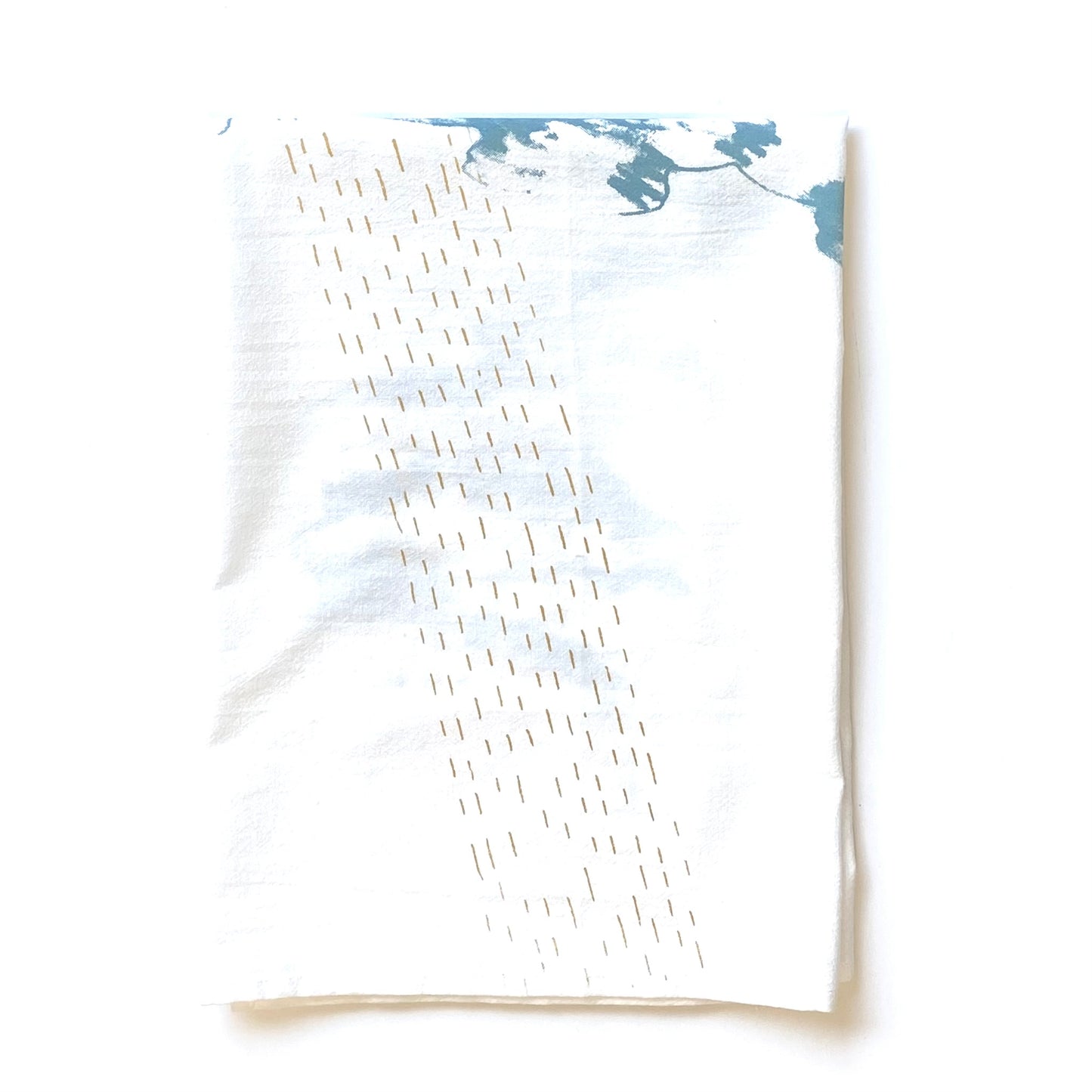 Rain and clouds design towel