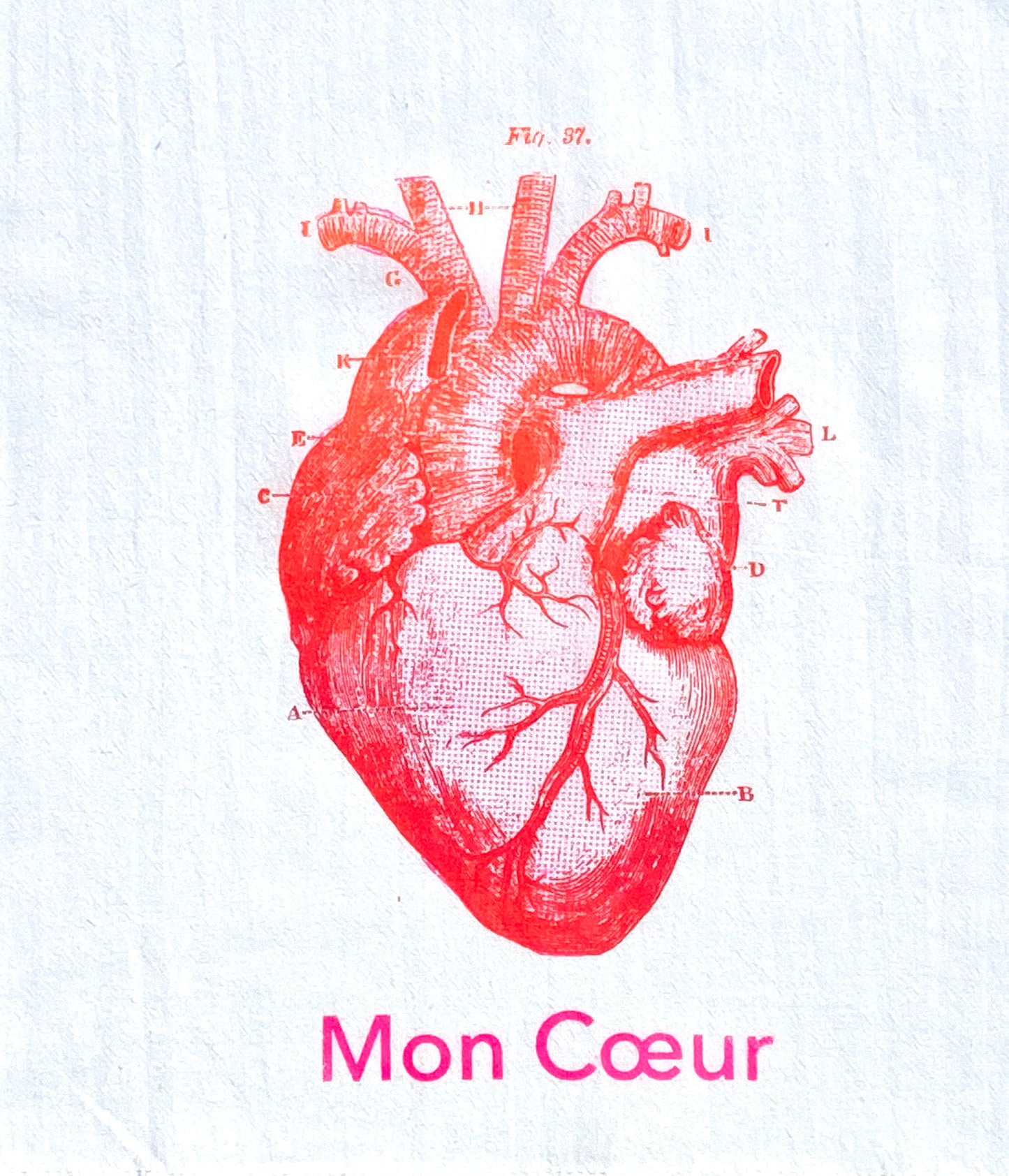 Mon Cœur - Atomic Heart towel