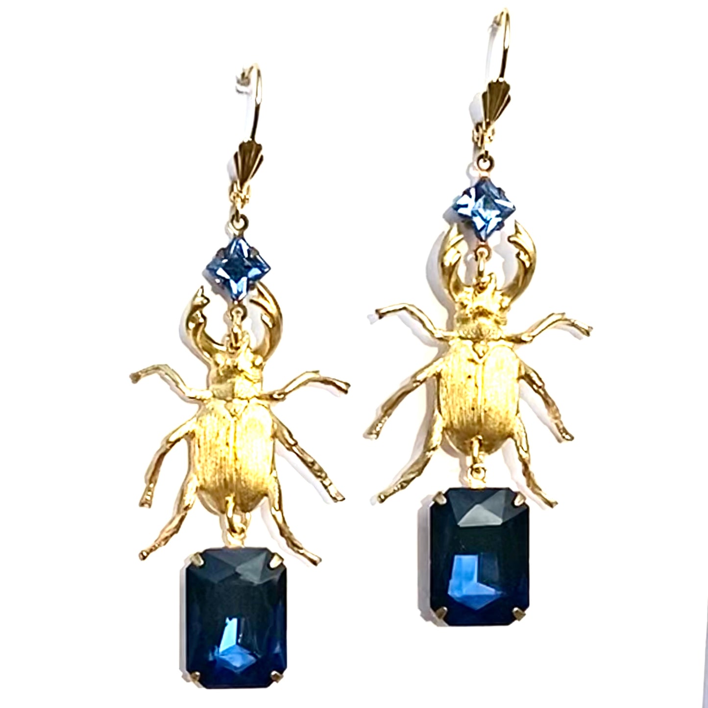 Beetle bug earrings