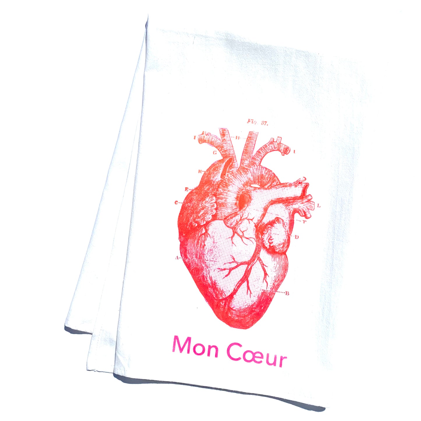 Mon Cœur - Atomic Heart towel