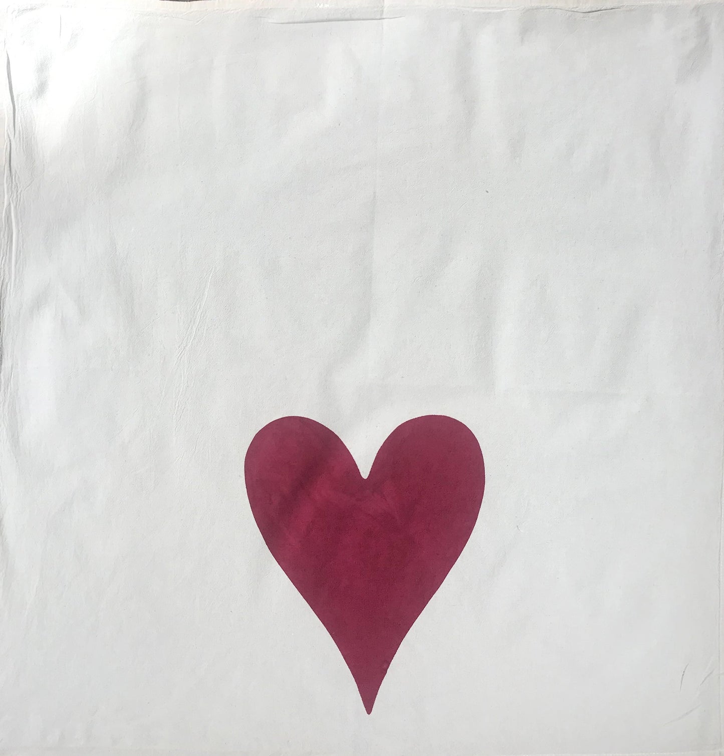 Valentine's Day Large Heart Towel