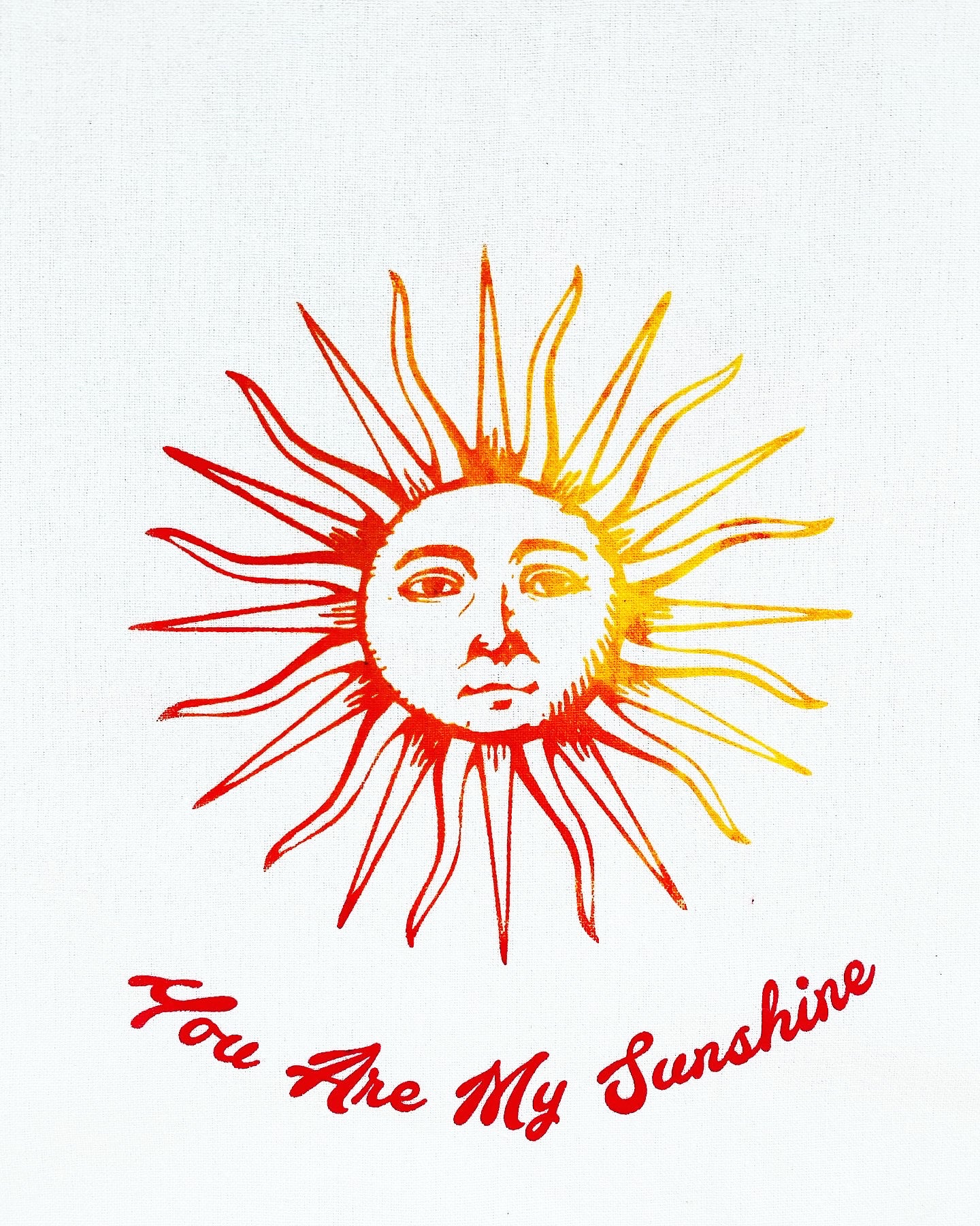 'you are my sunshine' Towel